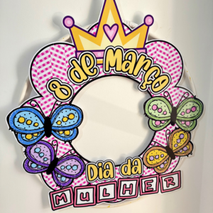 Bambolê Decorativo – Dia da Mulher