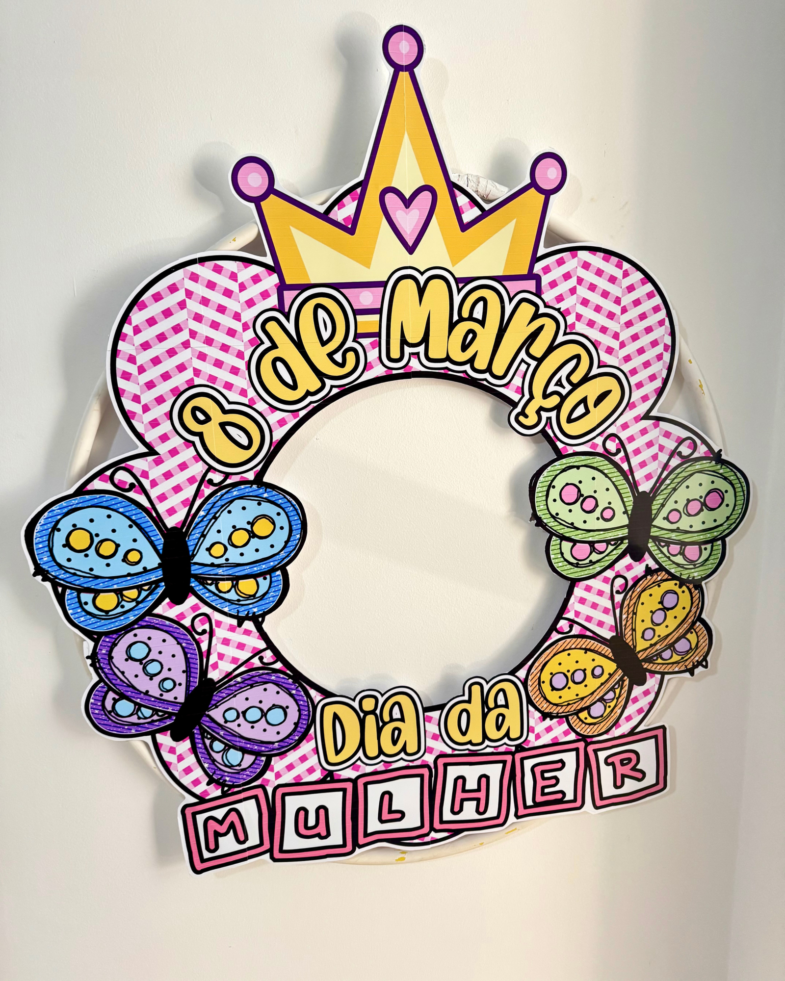 Bambolê Decorativo – Dia da Mulher