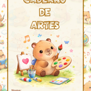 Capas para caderno Capivaras