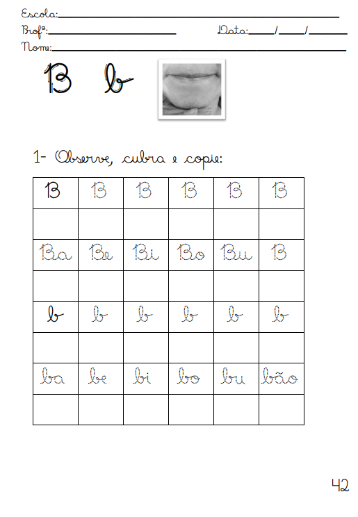 📘 Apostila de Alfabetização – Letra Cursiva - Imagem 8