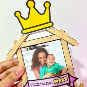 Lembrancinha Dia das Mães – Atividade com Palitos
