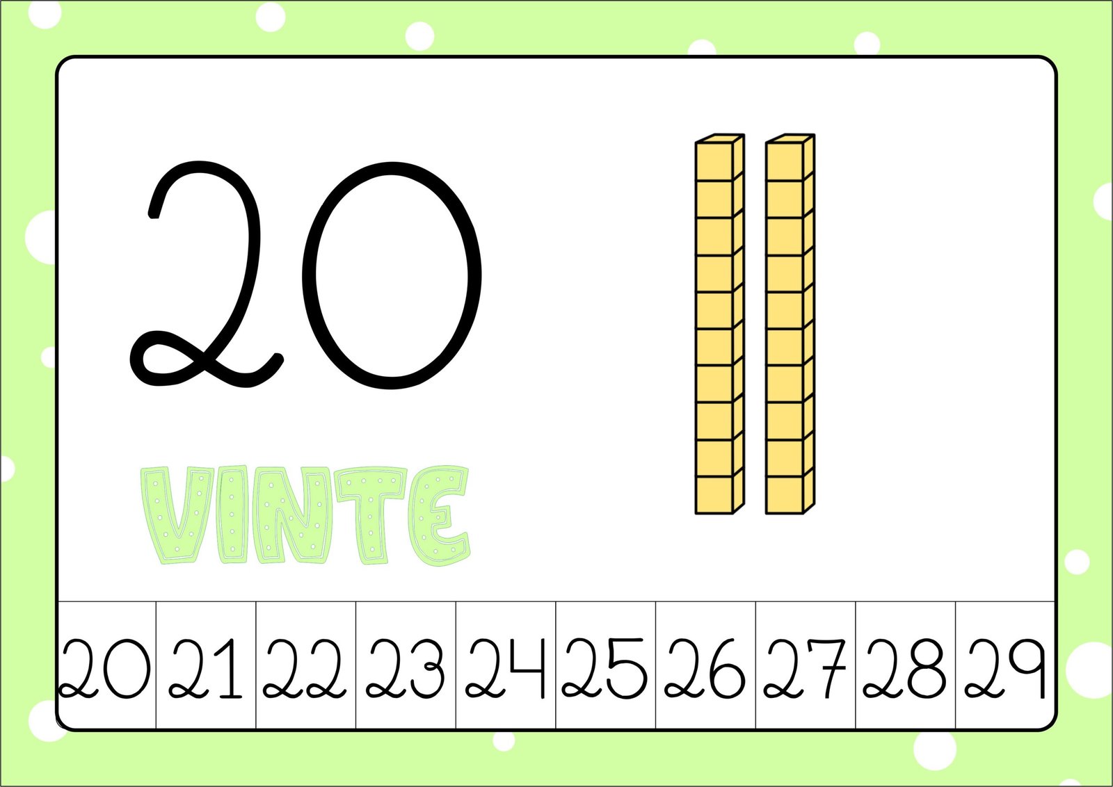 ✨ Família Numérica com Material Dourado (0 a 100) - Imagem 3