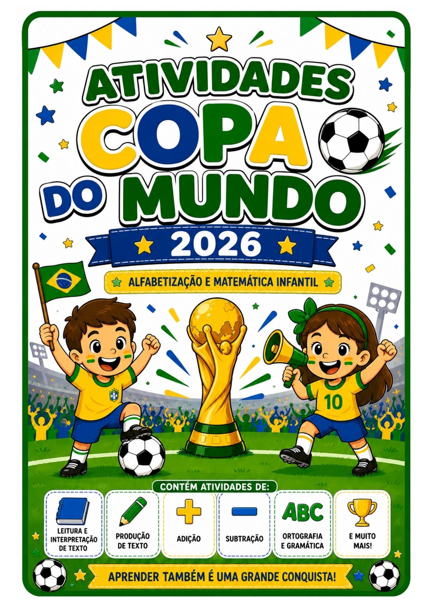 ATIVIDADES COPA DO MUNDO 2026 – Anos Iniciais