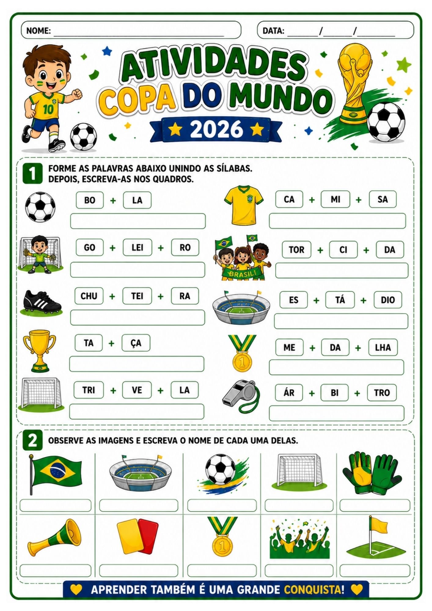 ATIVIDADES COPA DO MUNDO 2026 – Anos Iniciais - Imagem 8