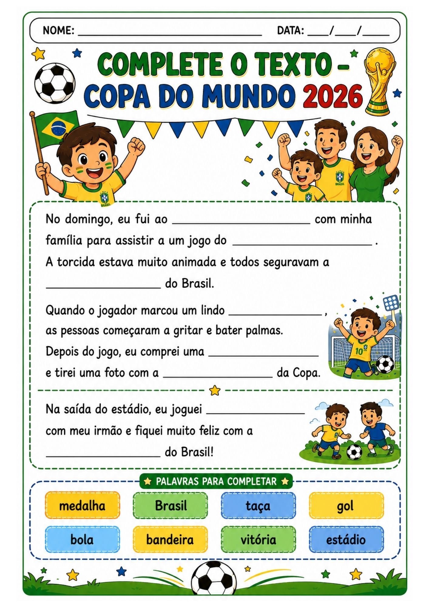 ATIVIDADES COPA DO MUNDO 2026 – Anos Iniciais - Imagem 16