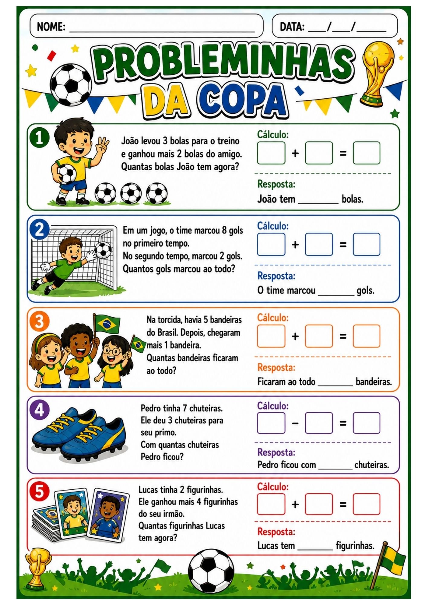 ATIVIDADES COPA DO MUNDO 2026 – Anos Iniciais - Imagem 6