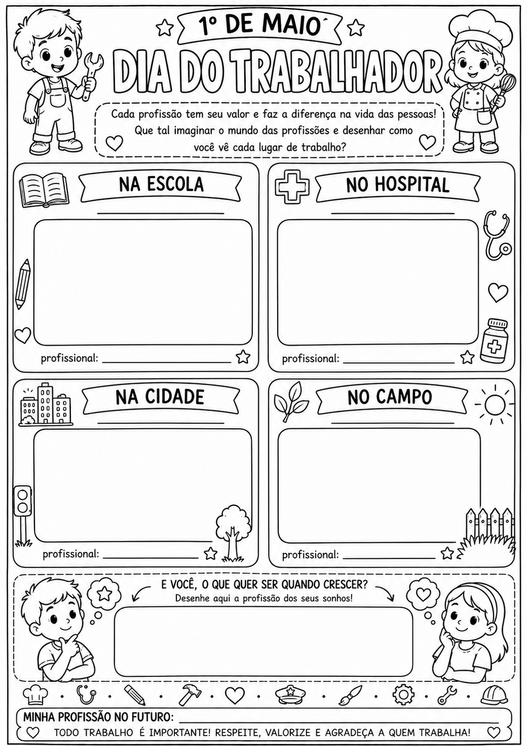 ✨ ATIVIDADES DIA DO TRABALHADOR ✨ - Imagem 10