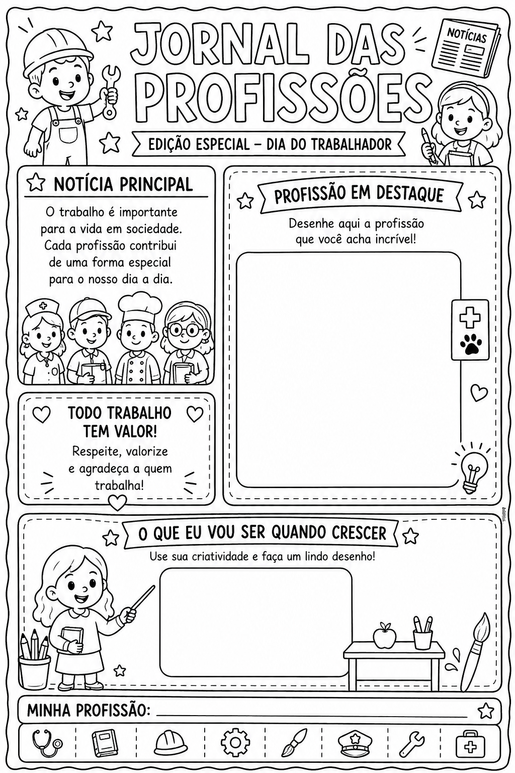 ✨ ATIVIDADES DIA DO TRABALHADOR ✨ - Imagem 9