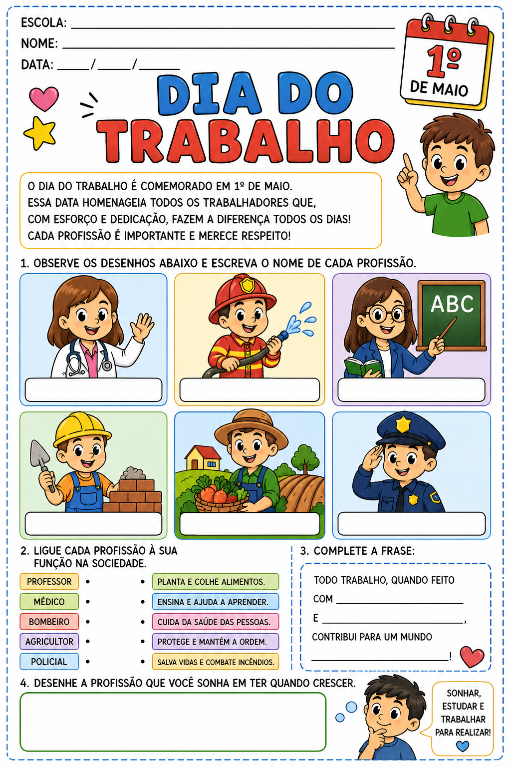 ✨ ATIVIDADES DIA DO TRABALHADOR ✨ - Imagem 3