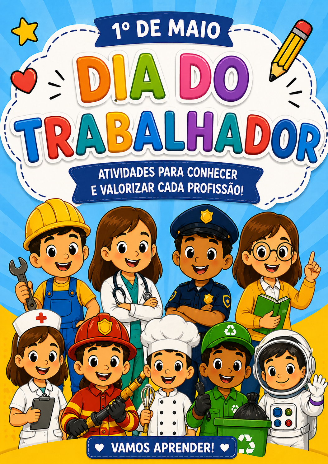 ✨ ATIVIDADES DIA DO TRABALHADOR ✨