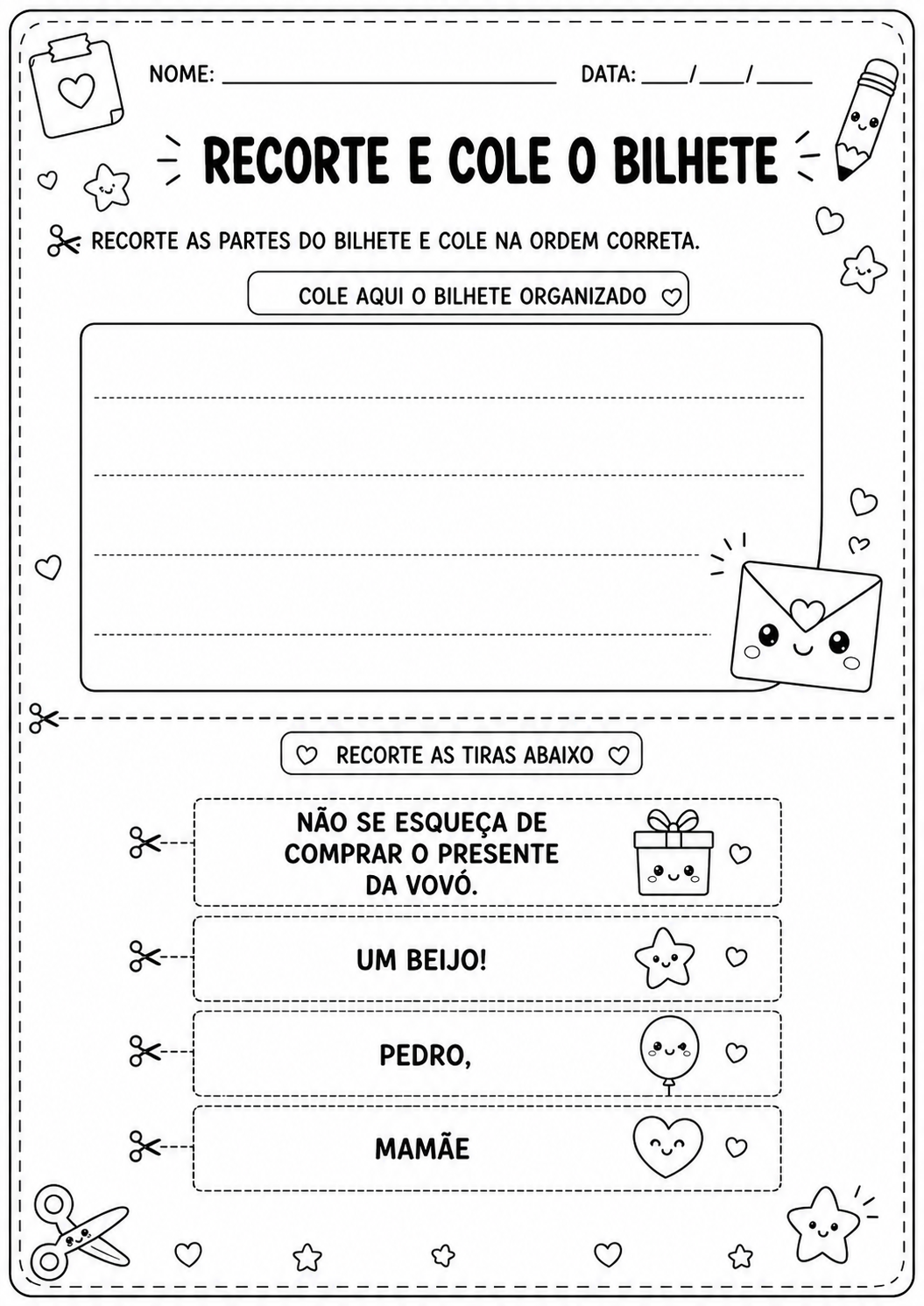 Gênero Textual Bilhete - Imagem 5