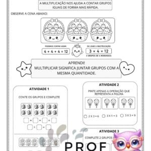 Apostila de Multiplicação – 3º Ano