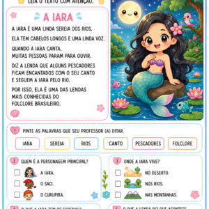 Leitura e Interpretação – Folclore Brasileiro | Nível 1