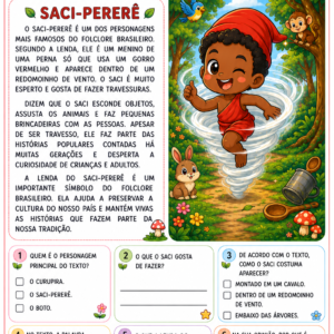 Leitura e Interpretação – Folclore Brasileiro | Nível 2