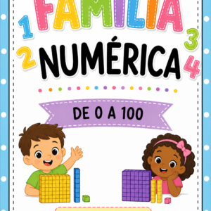 ✨ Família Numérica com Material Dourado (0 a 100)