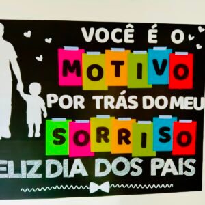 Painel Dia dos Pais – Você é o Motivo do Meu Sorriso