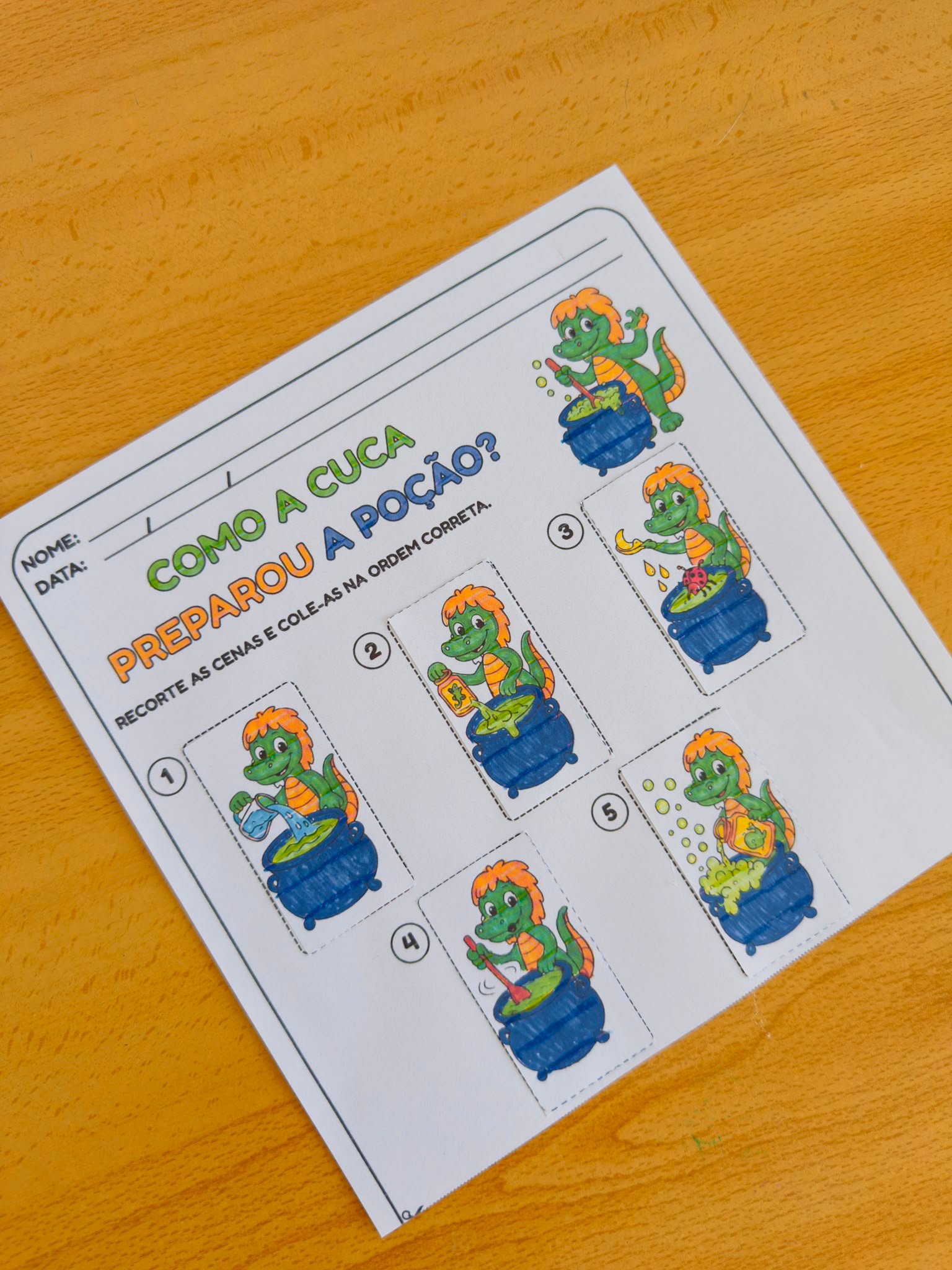 Kit A Poção Espumante da Cuca – Gênero Textual Receita - Imagem 5