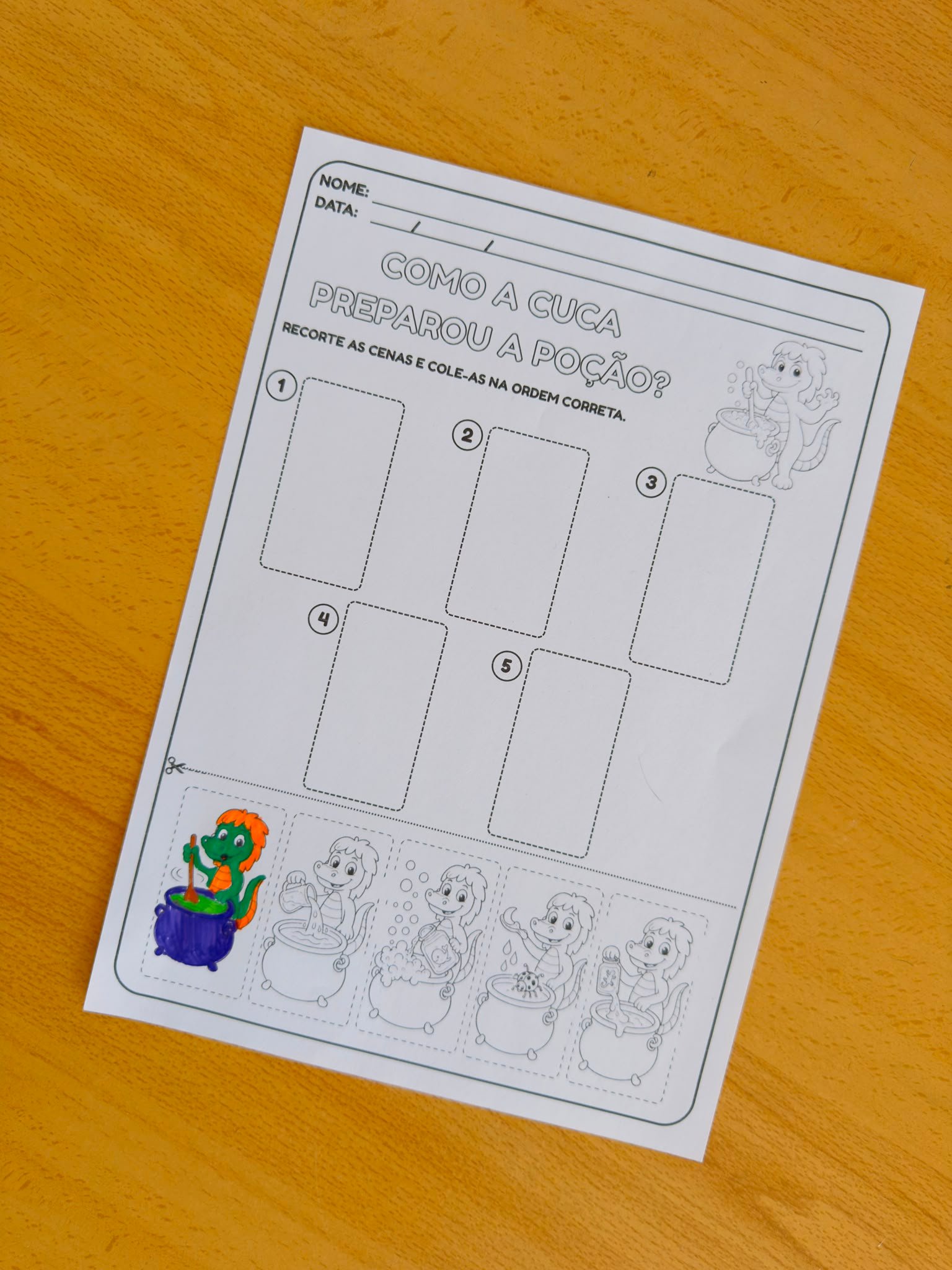 Kit A Poção Espumante da Cuca – Gênero Textual Receita - Imagem 6