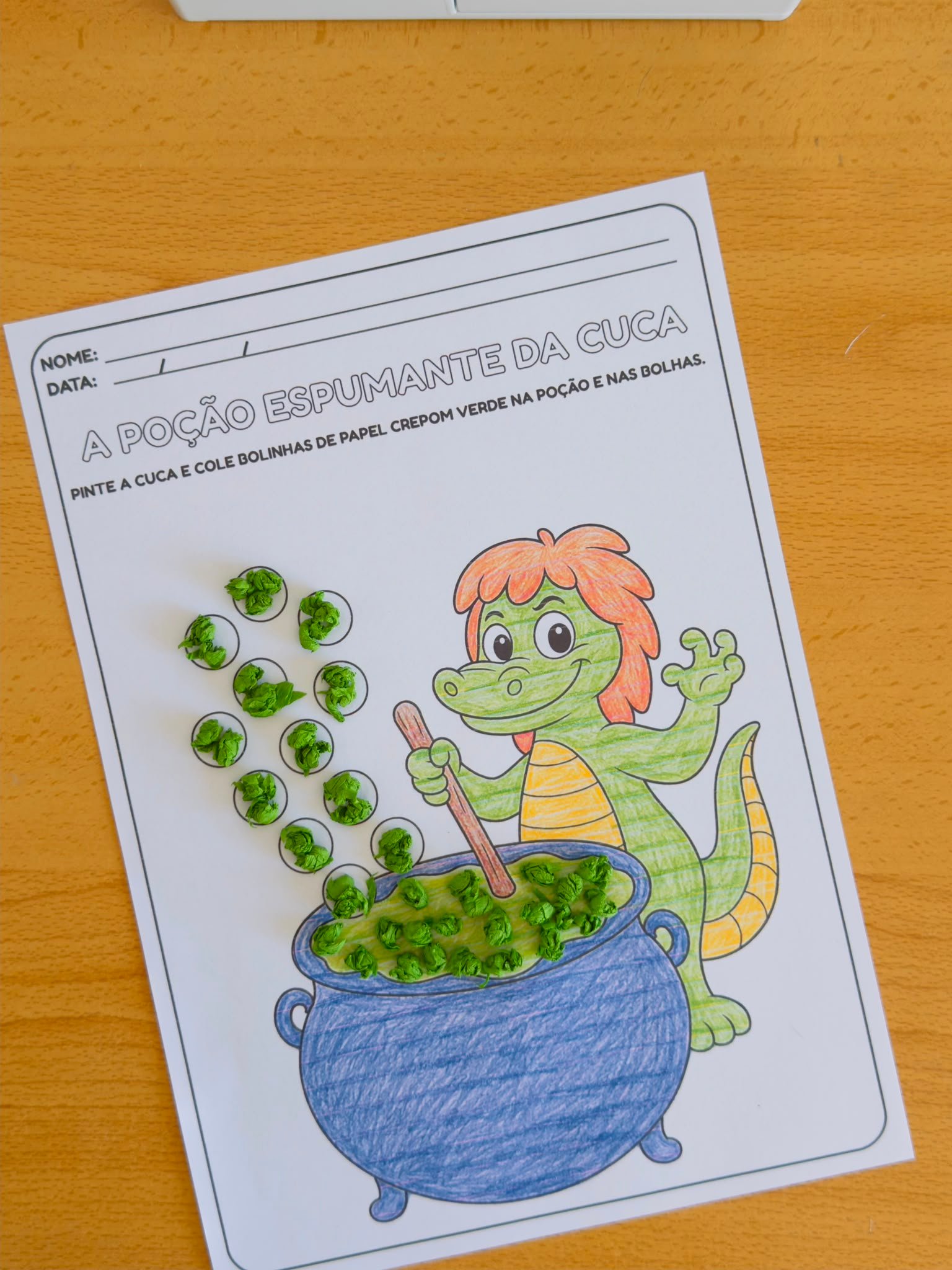 Kit A Poção Espumante da Cuca – Gênero Textual Receita - Imagem 7