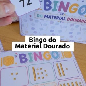 Bingo do Material Dourado – Dezenas e Unidades