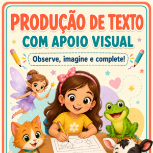 Produção textual com apoio visual