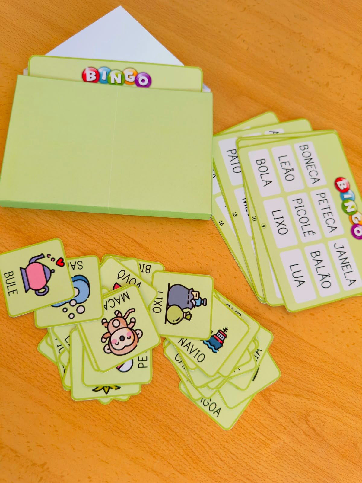 Bingo de Palavras SÍLABAS SIMPLES – Leitura e Escrita + Autoditado - Imagem 6