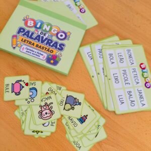 Bingo de Palavras SÍLABAS SIMPLES – Leitura e Escrita + Autoditado