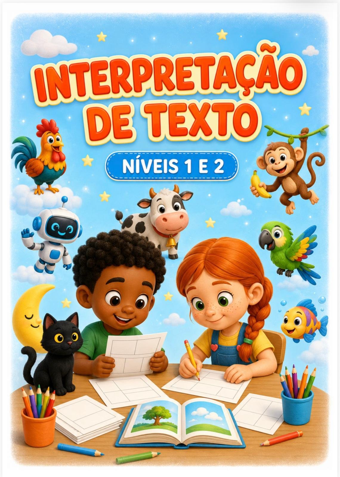 Caderno de Leitura e Interpretação – Níveis 1 e 2 - Imagem 5