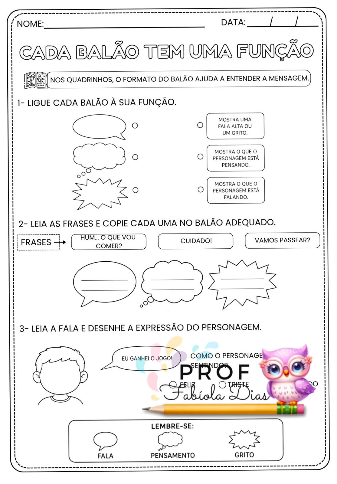 gênero textual história em quadrinhos