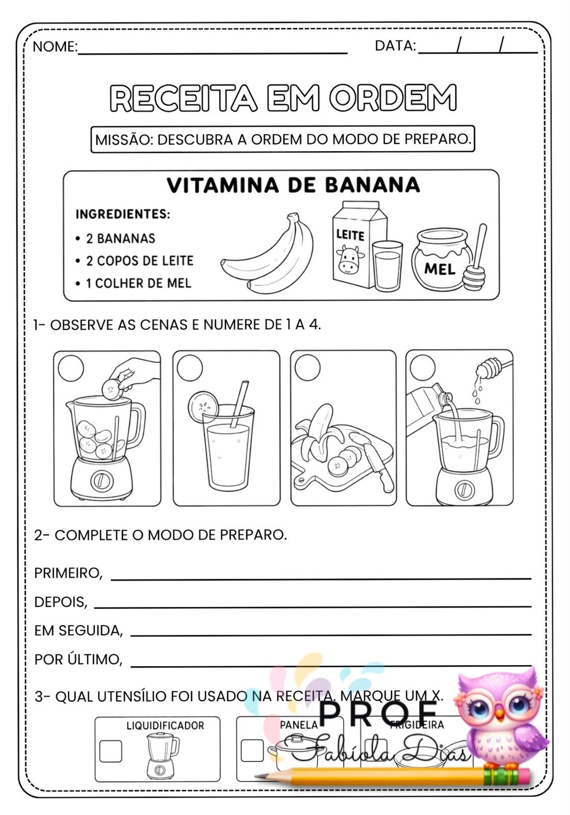 gênero textual receita