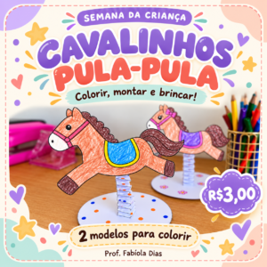 Cavalinhos pula-pula, Dia das crianças, brinquedo